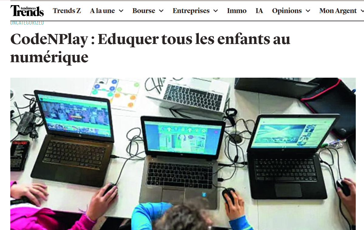 You are currently viewing CodeNPlay : Eduquer tous les enfants au numérique