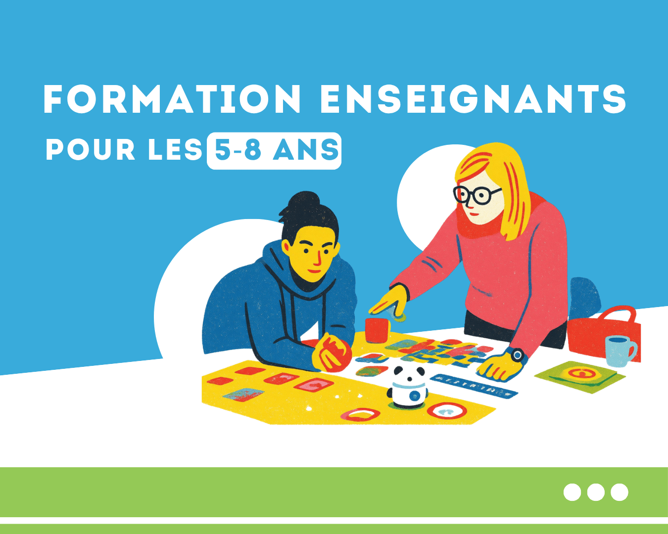 Formation en robotique et programmation en math&eacute;matiques pour les 5-8 ans
