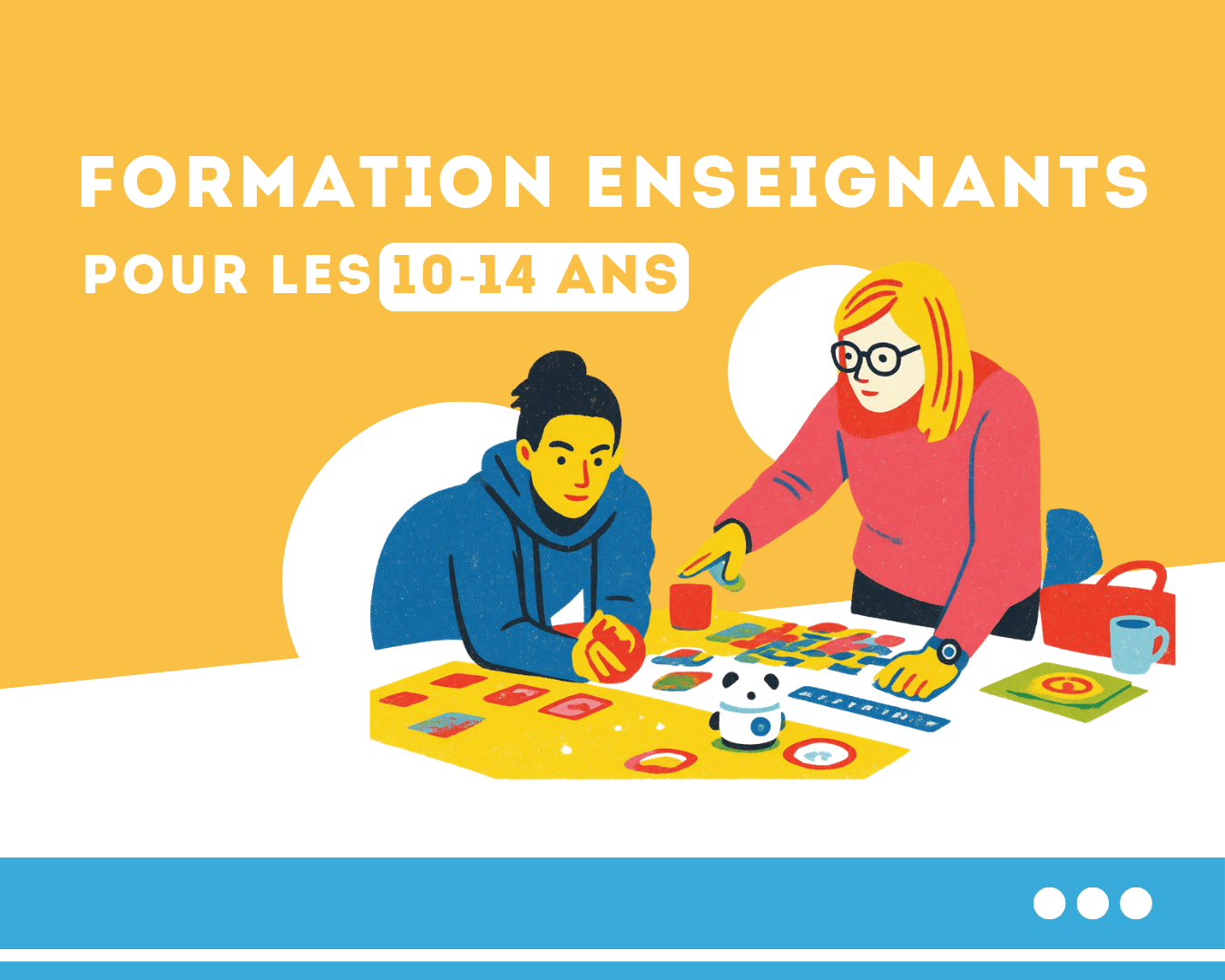 Formation aux comp&eacute;tences num&eacute;riques du FMTTN pour les 10-14 ans